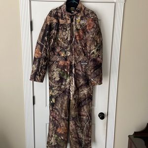 Camo coveralls